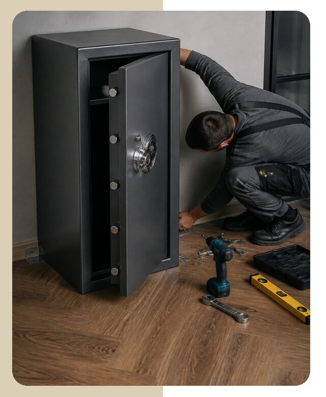 Ремонт крепления сейфа с выездом специалиста в Таре